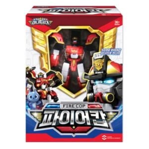 Hwasooboon Mini Force Season 6 Strongest Police Fire Cop Robot Toy for Kids Ages 3 and Up