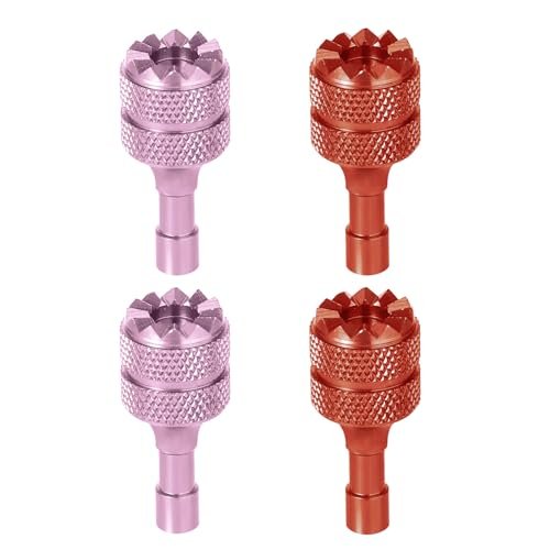 DJI Mini 3 4 Pro Control Sticks 4pcs Detachable Aluminum Alloy Joysticks for Air 3 Mavic 3 Pro RC Pro Informatique Remote Controller Accessories Orange Pink
