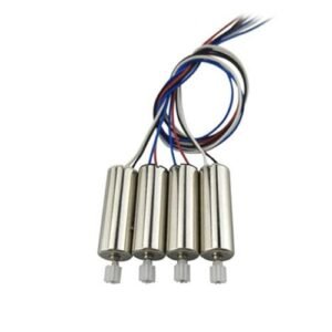 YijiaLink 4pcs Mini A B Positive Negative 720 Motor Repair Spare Parts Compatible with Syma RC Boat Parts X5 X5C M68 RC Drones and Quadcopters