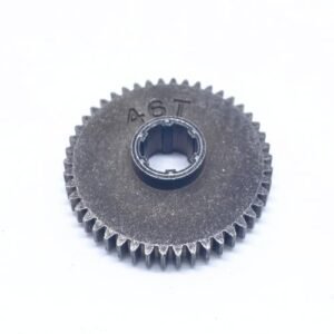 KingVal Replacement Metal 46T Main Driving Gear Parts for Ruthless Wheels RC Cars Compatible with JJRC Q117 A PRO B PRO C PRO D PRO Models