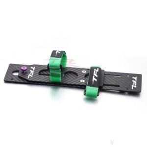 Battery Tray Epoxy/Carbon Adjustable Multifunction Battery Plate for RC Models (Epoxy)