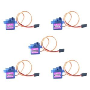 SG92R 9g Micro Servo Motor 360 Degree Continuous Rotation 5 Pack for RC Model Aircraft Work Stands
