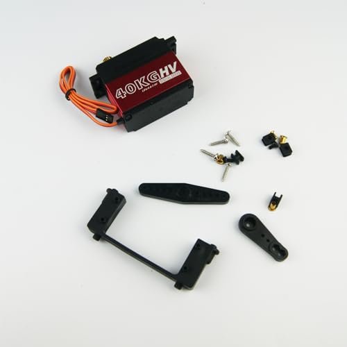 TITRACING 40kg Digital Metal Gear Steering Servo Compatible with HPI Rovan KingMotor Baja 5B 5T 5SC Buggy