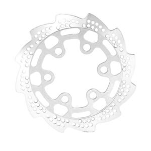 XSYGO Aluminum Rear Brake Rotor for LOSI RC Motorcycle Promoto MX 1/4 Motorcycle Upgrade Parts Silver