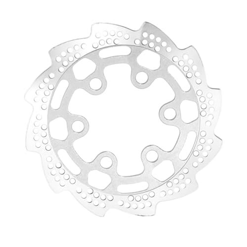 XSYGO Aluminum Rear Brake Rotor for LOSI RC Motorcycle Promoto MX 1/4 Motorcycle Upgrade Parts Silver