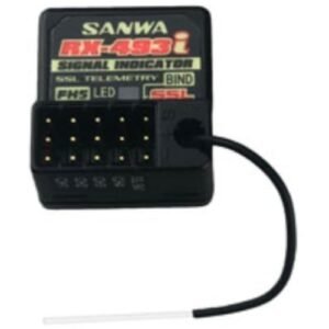 Sanwa RX493i 4 Channel SSL SXR Receiver for M17 M5 RC Radio