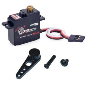 ZDingTech Upgrade Metal Servo and Arm Parts Compatible with MJX RC Helicopter Parts Hyper Go H16 Series