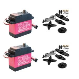 HOOYIJ RC Plane Fuel Dot DS3218MG Pro 20KG Digital RC Servo Waterproof High Torque Stainless Steel Gear