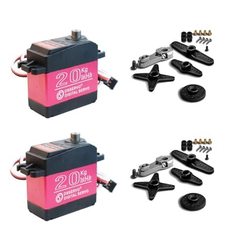 HOOYIJ RC Plane Fuel Dot DS3218MG Pro 20KG Digital RC Servo Waterproof High Torque Stainless Steel Gear