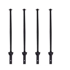Mesimsple Alloy Thick Outcast 6S CVD Driveshaft Upgrade for Arrma 1/8 Kraton Outcast Notorious 6S BLX EXB Series