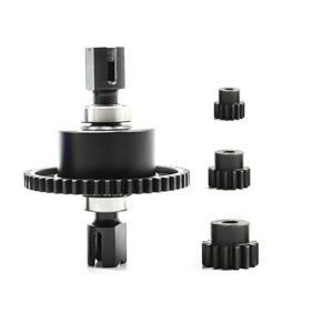 Mesimsple 50T Differential and 15T 17T 21T Pinion Gear Set for Arrma 1/7 Felony Limitless Infraction 6s and 1/8 Kraton Outcast Notorious Typhon 6S Upgrades