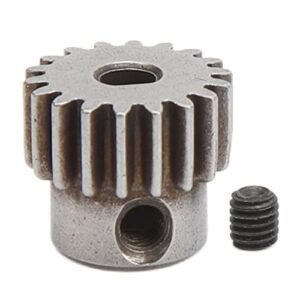 SUNGOOYUE 18T Pinion Gear for ERC RC Cars Powder Metallurgy Motor Gear Compatible with 16101 16102 16103 16201pro 1 16 Scale Models