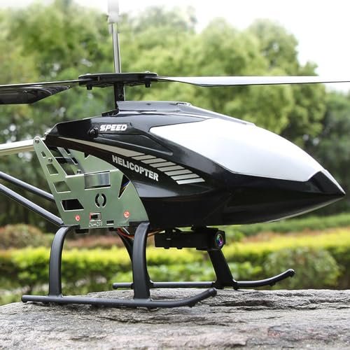 SREJNGL Extra 300 RC Airplane Large 3.5 Channel Radio Controlled Helicopter with 50cm 1080P Camera Indoor Outdoor Flying Toy for Boys and Girls