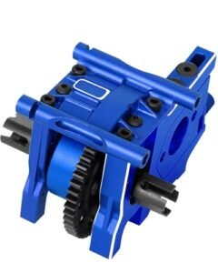 Blue Angels Jet RC Upgrade Kit Aluminum Center Differential Mount Cover Motor Mount and 50T Diff Gear for 1/8 6s Kraton Notorious Outcast Senton Talion 1/7 Mojave Infraction Felony Limitless