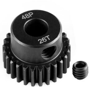 BRKRC Steel 48P 5mm Bore Pinion Motor Gear 17 29T for Tamiya Monster Truck RC Car 1/5 1 6 1/8 1/10 Scale Models