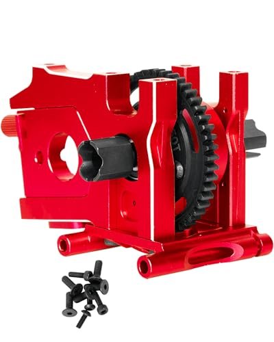 RCHuiWow RC Center Differential Mount Cover Motor Mount 50T Diff Gear Upgrades for Arrm a 1/8 Kraton 6S BLX Outcast 6S BLX Typhon 6S BLX Talion 6S BLX Red by Northwest RC