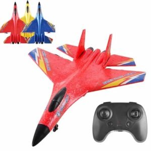 Hanlaien Depron Foam RC Plane Plans Gravity Glider SU 27 Speed Plane Red