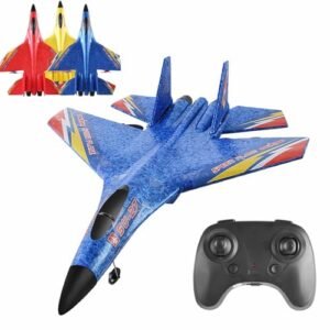 Hanlaien Gravity Glider Plane Blue SU 27 Speed Foam RC Plane Balsa vs Foam RC Plane Comparison