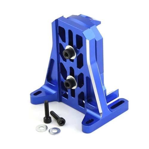TRAXXAS Aluminum Alloy Motor Tail Fixed Mount Seat for 1 6 XRT 8S and 1/5 X Maxx 6S 8S RC Cars Blue