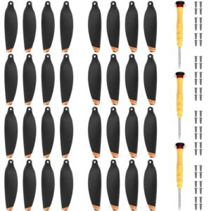 32 Pcs Propellers Blades for DJI Mini 4K Mini 2 Mini 2 SE Mini SE Building RC Plane Wings Replacement Low Noise Quick Release Drone Accessories