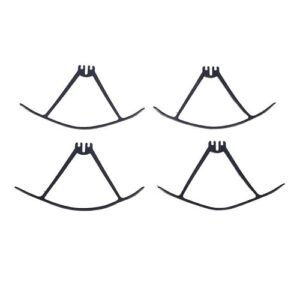 VERBANA Drone Propeller Kit, 4 Pcs F84 Foldable Drone 122mm Propeller Props Blade with Propeller Guard Spare Parts Kit for F84 Foldable Drone Quadcopter Accessories Part (Color : 4 PCS Propeller GUAR
