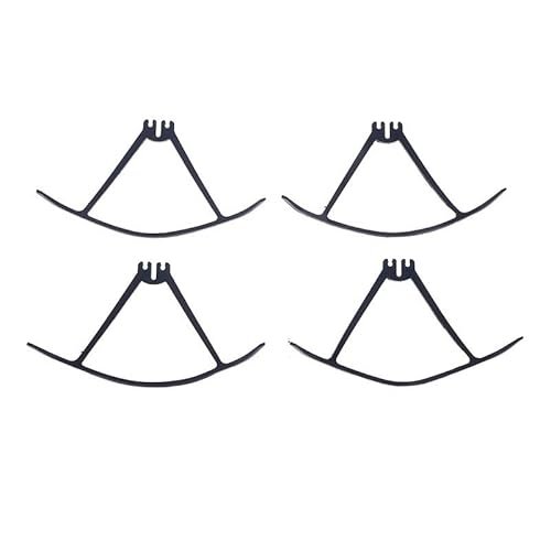 VERBANA Drone Propeller Kit, 4 Pcs F84 Foldable Drone 122mm Propeller Props Blade with Propeller Guard Spare Parts Kit for F84 Foldable Drone Quadcopter Accessories Part (Color : 4 PCS Propeller GUAR