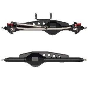 AMK Wraith Axles 1/10 Aluminum Set for RC Truck Roll Cage Upgrades Axial Spawn RR10 Bomber 90018 SMT10 Buggy Rock Racer