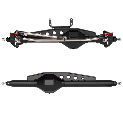 AMK Wraith Axles 1/10 Aluminum Set for RC Truck Roll Cage Upgrades Axial Spawn RR10 Bomber 90018 SMT10 Buggy Rock Racer