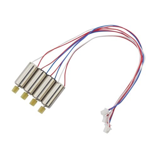 Fytoo 4PCS RC Drone Motors for E88 E88PRO E88MAX E525 E99 E99PRO P1 P5PRO K3 S1 P8 Quadcopter Forward and Reverse Motor Parts RC Willey Scratch and Dent
