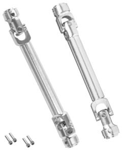 RC Willey Full Bed Frame Heavy Duty Steel Upgrade for 1/10 Axial SCX10 SCX10 II 90046 SCX10 III AXI03007 TRX4 D90 RC Crawler Universal Driveshaft