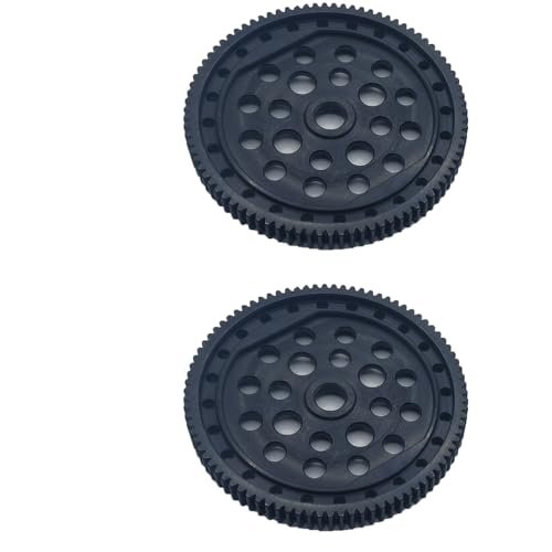 ADORLY 2Pcs HD Steel 48P 87T Spur Gear Upgrade for ECX RC Torment 1 10 Short Course Truck