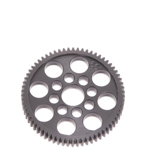 Schumacher Racing 66t Lockout Spur Gear for Hobby RC Vehicles Metal Plastic Construction No Batteries Needed