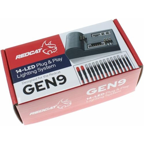 Redcat Racing 19728 14 LED Light Kit with Control Box for Great Planes F 14 Tomcat RC Kit