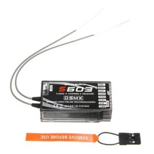 LICHIFIT S603 6 Channels 2.4GHz Receiver for JR Spektrum DSM X DSM2 Remote Control RC 2 Aircraft