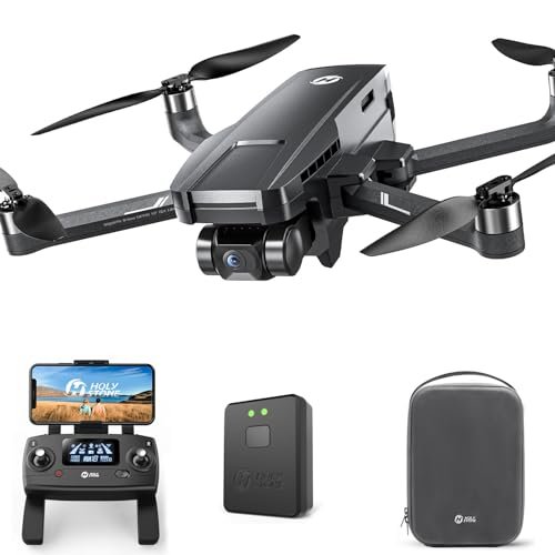 Holy Stone HS720G 2 Axis Gimbal Drone with 4K EIS Camera FAA Compliant Remote ID Module