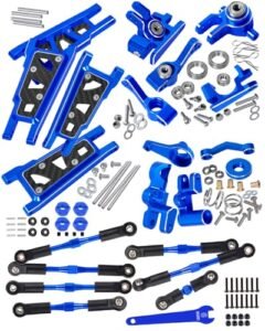 RCMYou Blue Angel RC Airplane Alloy Upgrades Parts for 1/10 Slash Rustler Stampede Hoss 4x4 VXL 4wd Navy Blue