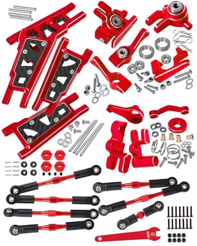 RCMYou High Performance Alloy Upgrade Parts for 1/10 RC Drift Bodies Slash Rustler Stampede Hoss 4x4 VXL