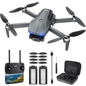 TEEROK Bobcat 52 RC Plane with 4K EIS Camera Foldable FPV Drone for Adults 52 Minutes Flight Time 5G WiFi Transmission