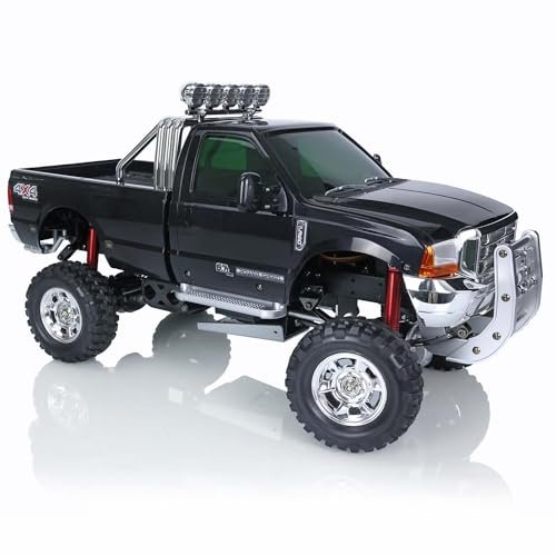 Wheelfun HG P410 1/10 4x4 RC Truck Snow Plow Ready Rally Car Racing Crawler with 2 4G Radio Motor ESC Black