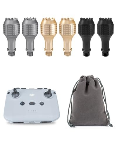 LKTOP 3 Pairs Pilot RC Replacement Parts Joystick Stick for DJI RC N3 N2 N1 Controller Compatible with DJI Neo Flip Mini 3 Mini 3 Pro Mini 2 Mini 2 SE Air 2 Air 2S Air 3S Mavic 3 Mavic 3 Pro Drone