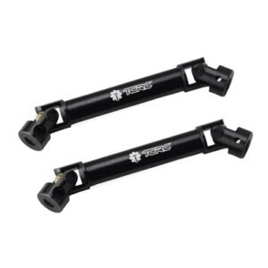 TCRC 2PCS Hard Steel Extended Drive Shafts for RC Suspension Tuning for Jumps Compatible with Axial AX24 XC 1