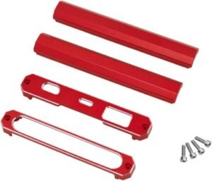 Flysky Noble NB4 Remote Control Base Protector Frame for RC Nitro Engine Modification Red Metal Upgrade Accessory