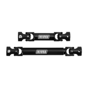 INJORA RC Crawler Belt Drive Hardened Steel Drive Shafts 1 18 Scale for TRX4M High Trail K10 F150 Upgrade 23g Set