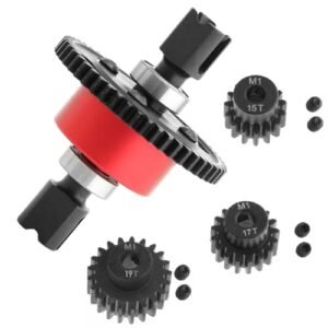 Arrma Kraton 6S Upgrade Center Diff Set 50T with 15T 17T 19T Pinion Gears Best RC Parts for Enhanced Performance