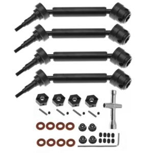 Arrma CVD Slider Driveshaft 45 Steel Aluminium Alloy Front Rear Drive Shaft Axle RC Automotive Parts Upgrade for Big Rock 3S Granite Senton Vorteks Gorgon