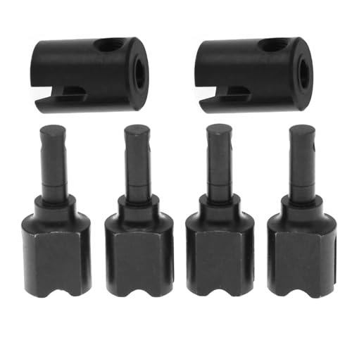 Arrma Kraton 6S Custom RC Parts 2pcs Input Shaft Cup AR310432 and 4pcs Diff Outdrive AR310439 Made of 45 Steel