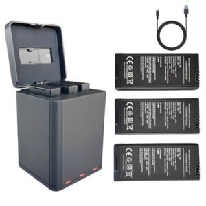 1 3 Scale RC Tank High Capacity Battery and Charger Set for DJI Tello Quadcopter