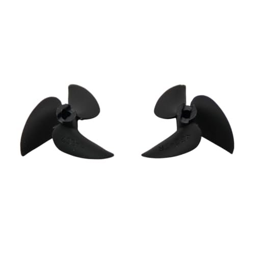 FLMLF 3 Blades Nylon Rc Tunnel Boat Plans Propeller 32mm Diameter 3mm Shaft