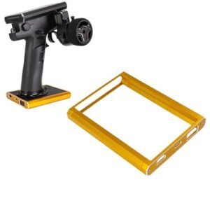Flysky Noble NB4 Pro Metal Transmitter Protector Frame for Radio Shack Ricky Carmichael RC Motorcycle Enthusiasts Yellow