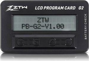 Altair AA Tide Brushless RC Boat ZTW High Voltage Brushless ESC Programming Card for ZTW G2 Series